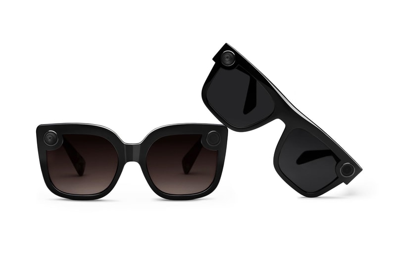 Snap chat spectacles 2 two veronica nico release September 5 2018 release date info buy purchase sell sale nordstrom neiman marcus black colorway men women silhouette glasses eyewear photograph black polarized lenses