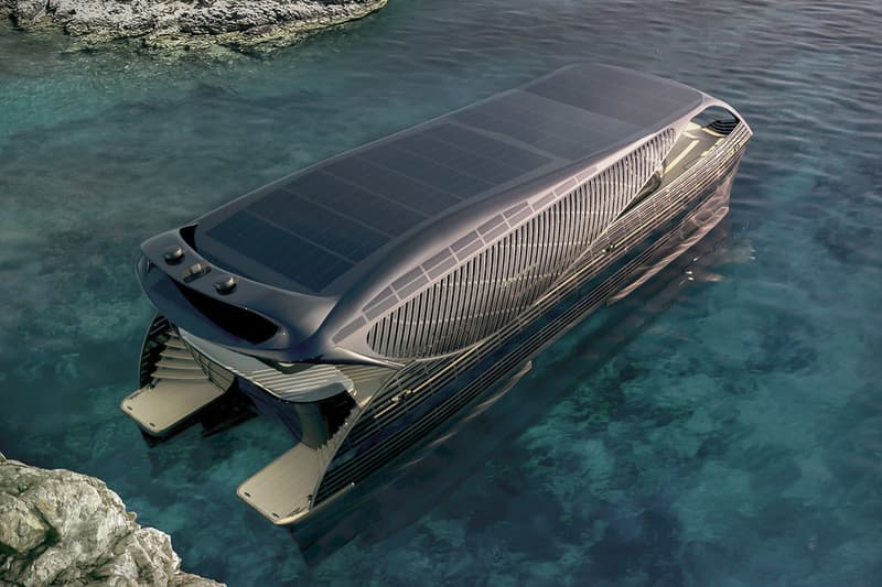 solarimpact electric yacht automotive architecture design boats ocean sea