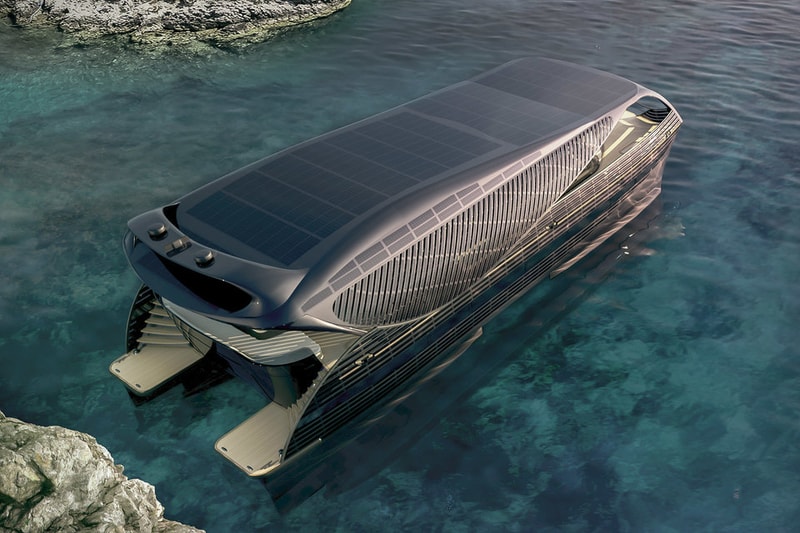 solarimpact electric yacht automotive architecture design boats ocean sea