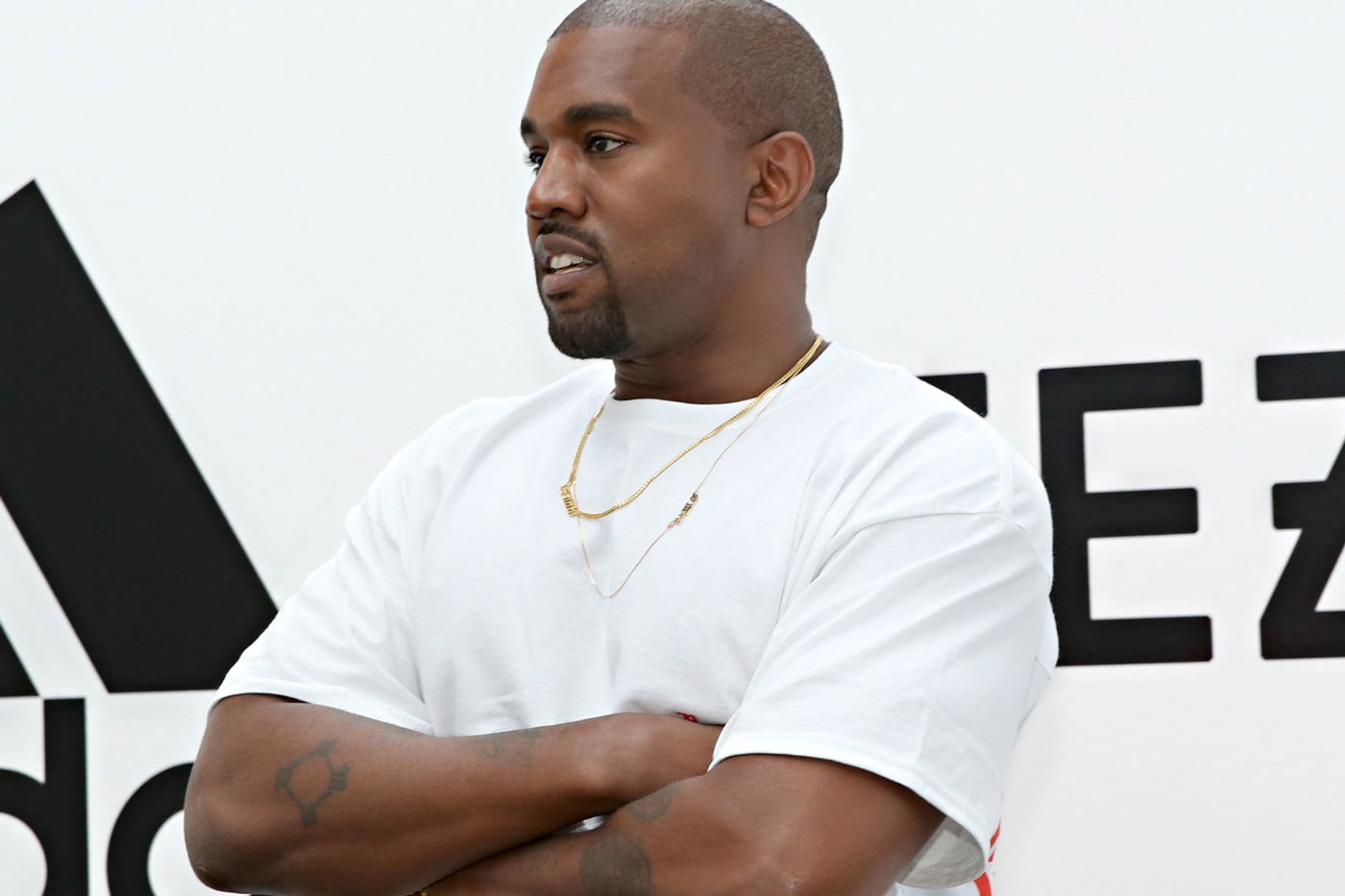 Someone Attempted to Climb Kanye West’s Floating Stage