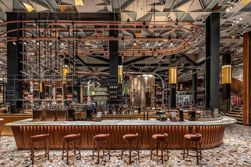 Starbucks Opens Reserve Roastery in Milan Caffeine coffee Italian Starbucks Seattle Beans Barista Americano Latte Cappuccino Scolari coffee roaster affogato cordusio new drink