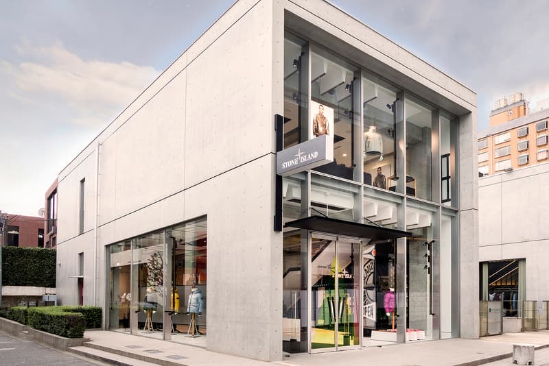 Stone Island Tokyo Store Flagship Minami-Aoyama Japan Retail Shadow Project Architecture look inside around