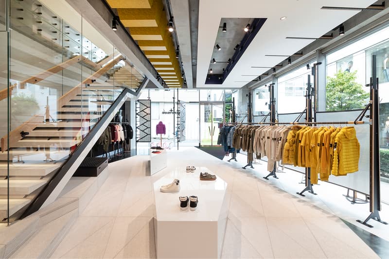 Stone Island Tokyo Store Flagship Minami-Aoyama Japan Retail Shadow Project Architecture look inside around