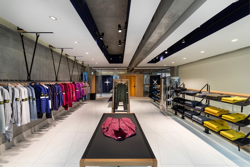 Stone Island Tokyo Store Flagship Minami-Aoyama Japan Retail Shadow Project Architecture look inside around