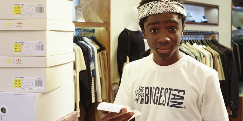 caleb mclaughlin sneakers