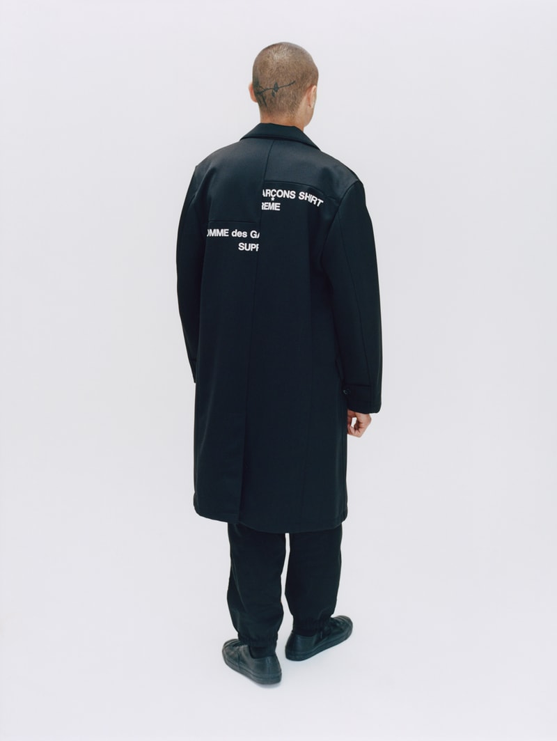 Supreme CDG Shirt Fall Winter 2018 Collection Release Nike Air Force COMME des GARÇONS jackets shirts sneakers waffle knit