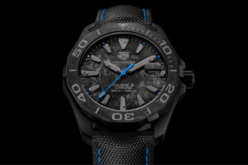 Tag Heuer Carbon Aquaracer First Look watches accessories timepiece titanium watches time piece wrist watches carbon luxury
