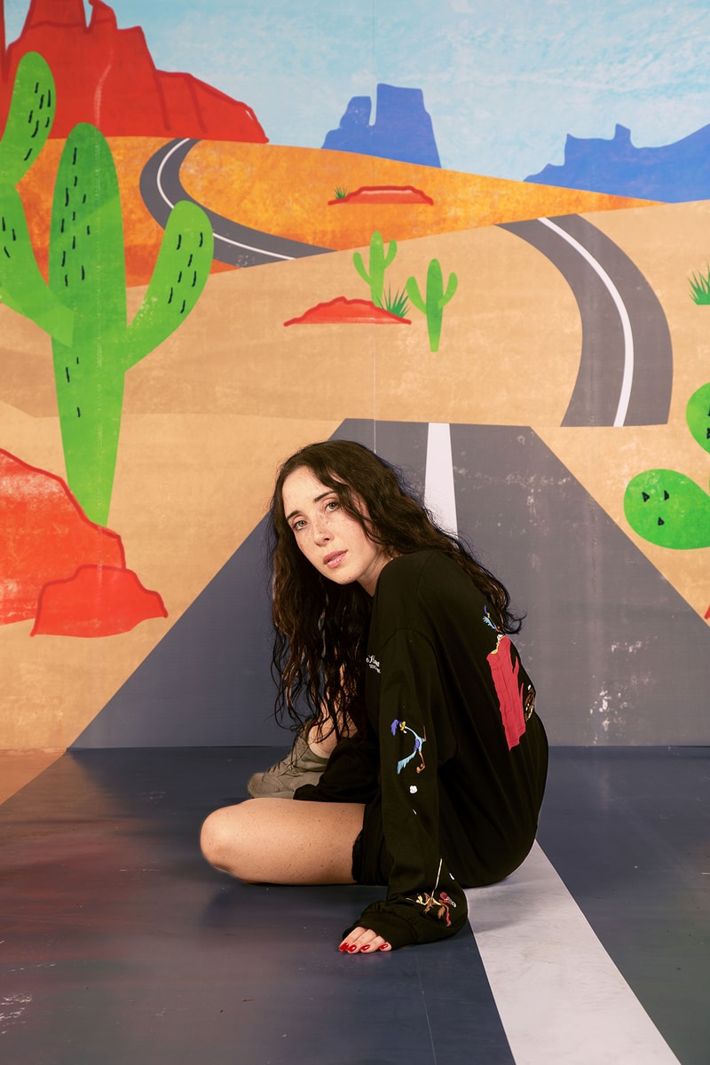 the hundreds looney tunes acme Wile E. Coyote Road Runner collaboration collection warner bros sweater military camouflage army m51 jacket print bomber