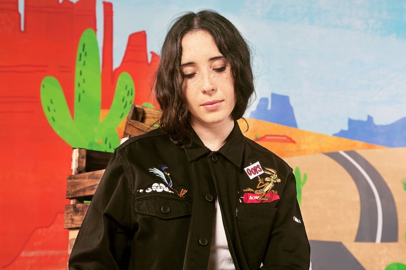 the hundreds looney tunes acme Wile E. Coyote Road Runner collaboration collection warner bros sweater military camouflage army m51 jacket print bomber