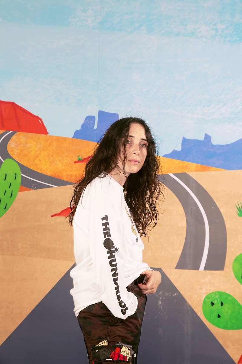 the hundreds looney tunes acme Wile E. Coyote Road Runner collaboration collection warner bros sweater military camouflage army m51 jacket print bomber