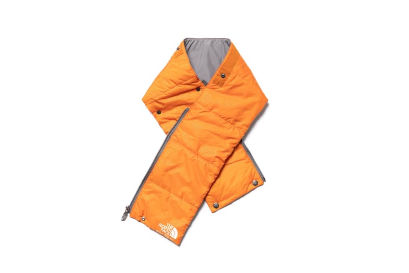 The North Face Junya Watanabe MAN Dolomite Sleeping Bag Jacket Orange Grey release info