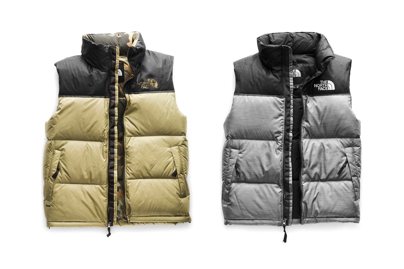 The North Face Retro 1996 Nuptse Vest release info orange yellow red blue grey black
