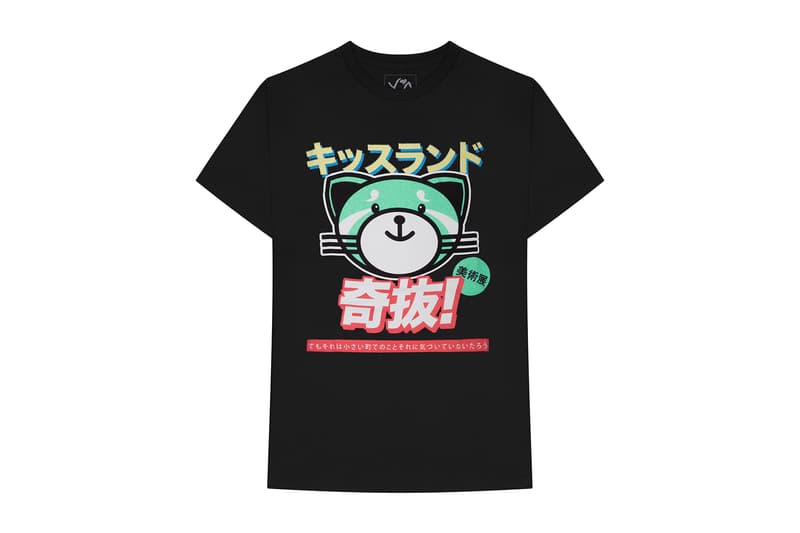 The Weeknd kiss land 5 anniversary drop release date web store release date info september 10 2018 closer look limited edition red panda fox character bearbrick figure vinyl medicom toy hoodie tee shirt face mask hat