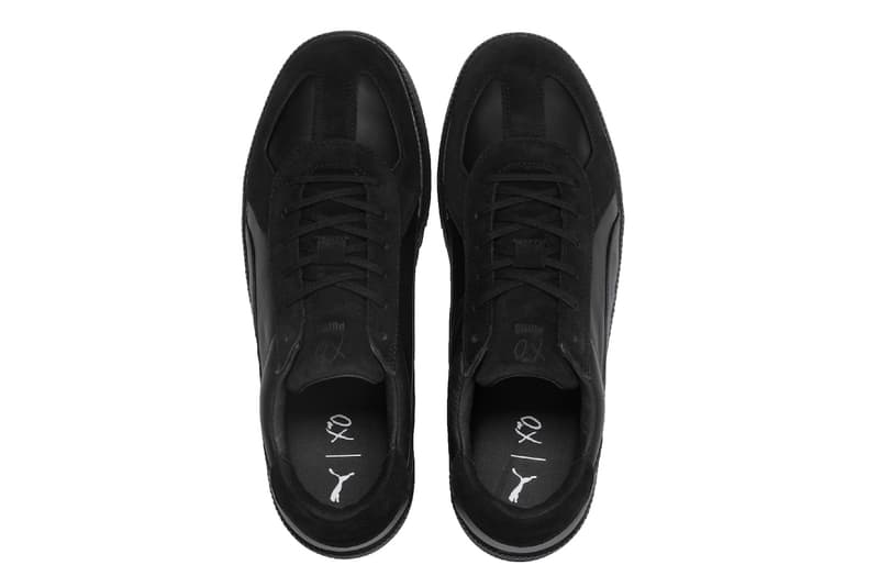 The Weeknd XO PUMA Terrain triple black release info sneakers collaborations