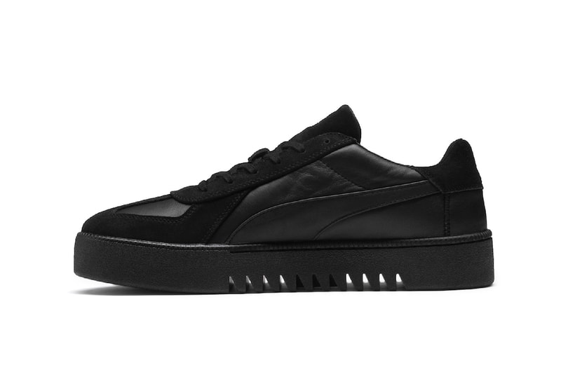 The Weeknd XO PUMA Terrain triple black release info sneakers collaborations