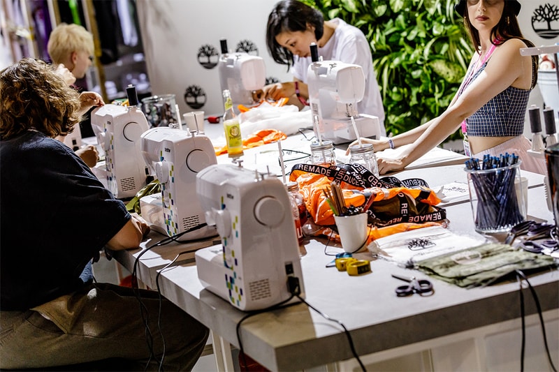 Timberland x Christopher Raeburn Fall Winter 2018 Tote Bag Workshop Berlin Bread&&Butter
