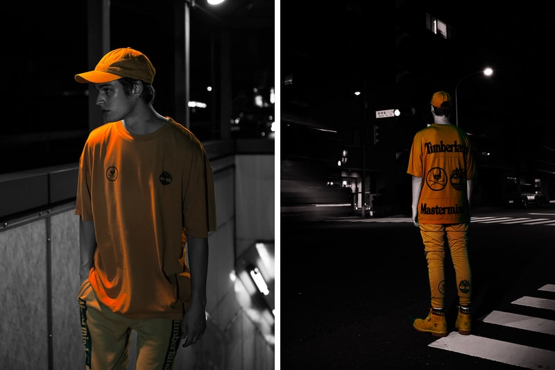 Timberland mastermind WORLD Fall Winter 2018 Capsule Collab Collaboration 6 inch Boot short long shorts sleeve T shirt sweat pants