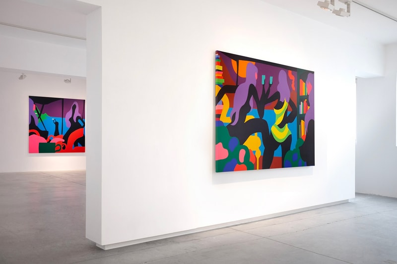 Todd James Electric Ritual Alice Gallery Exhibition Brussels Belgium Paintings