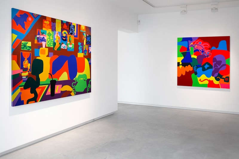 Todd James Electric Ritual Alice Gallery Exhibition Brussels Belgium Paintings