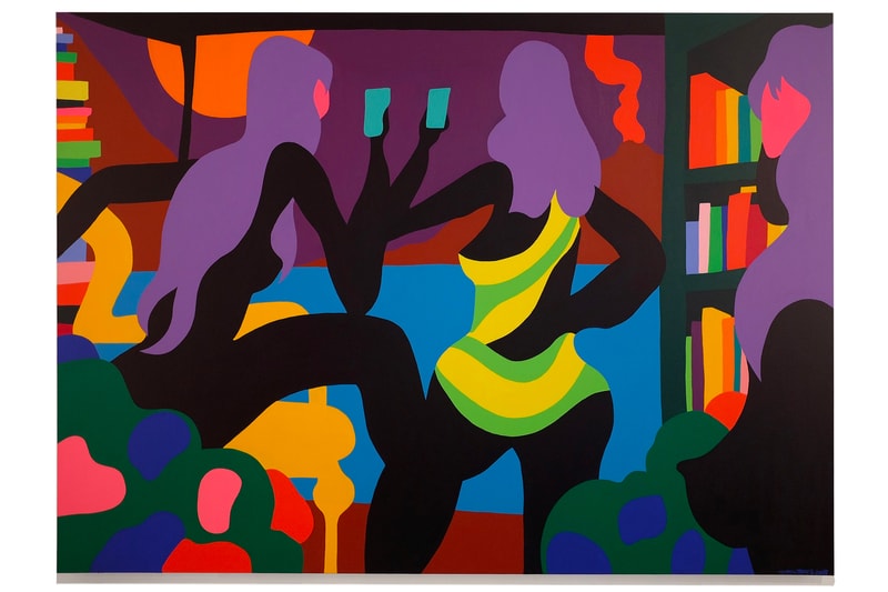 Todd James Electric Ritual Alice Gallery Exhibition Brussels Belgium Paintings
