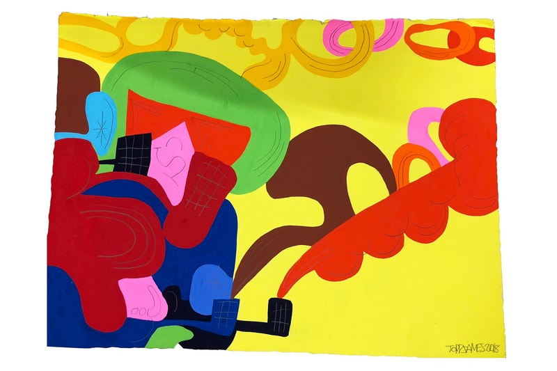 Todd James Electric Ritual Alice Gallery Exhibition Brussels Belgium Paintings