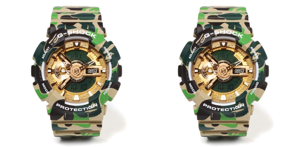 BAPE x G-SHOCK 25th Anniversary Model | Hypebeast 