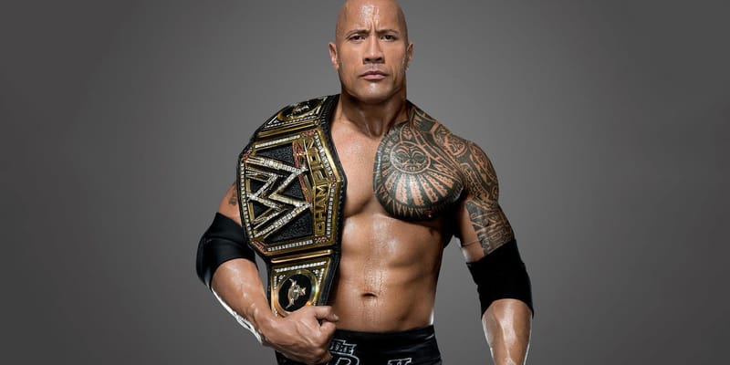 dwayne johnson wwe