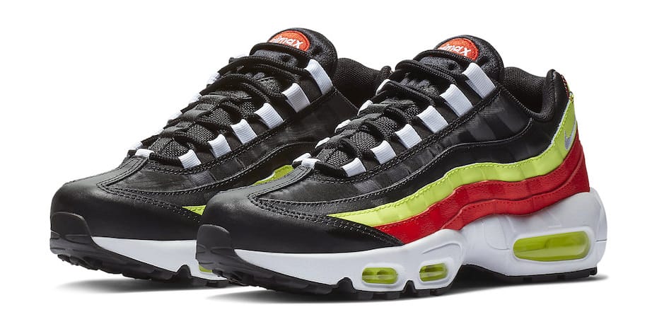 red black and green air max