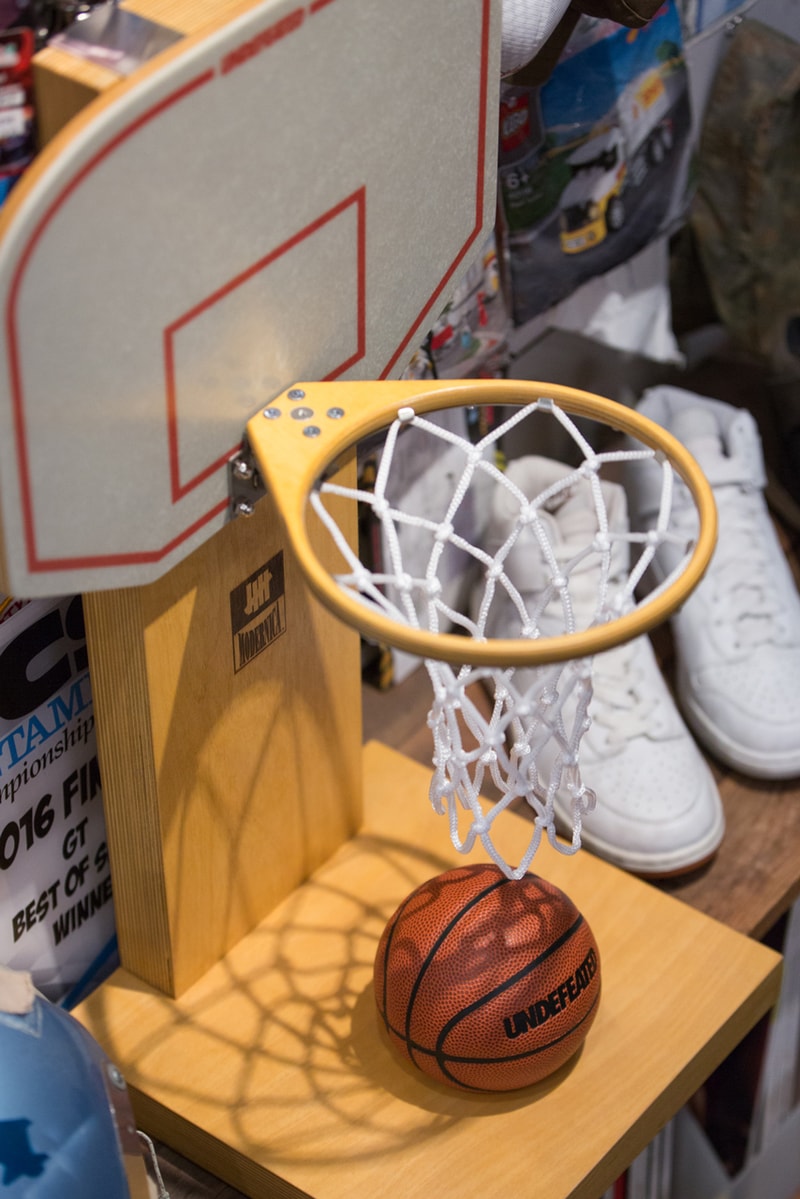 undefeated modernica mini basketball hoop set design craftsmanship sports collectibles objects household decor home