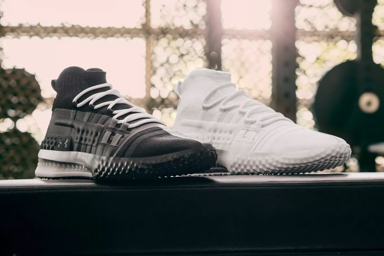 The Rock's Signature Under Armour Sneaker Receives Monochrome Makeovers