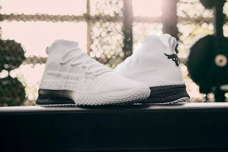 under armour the rock project colorway black white tonal september 20 2018 drop release date buy sell info