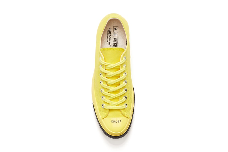 undercover converse fall winter order disorder collaboration ct 70 chuck taylor all star red black white buttercup print september 25 2018 release date official imagery buy sell drop info closer look