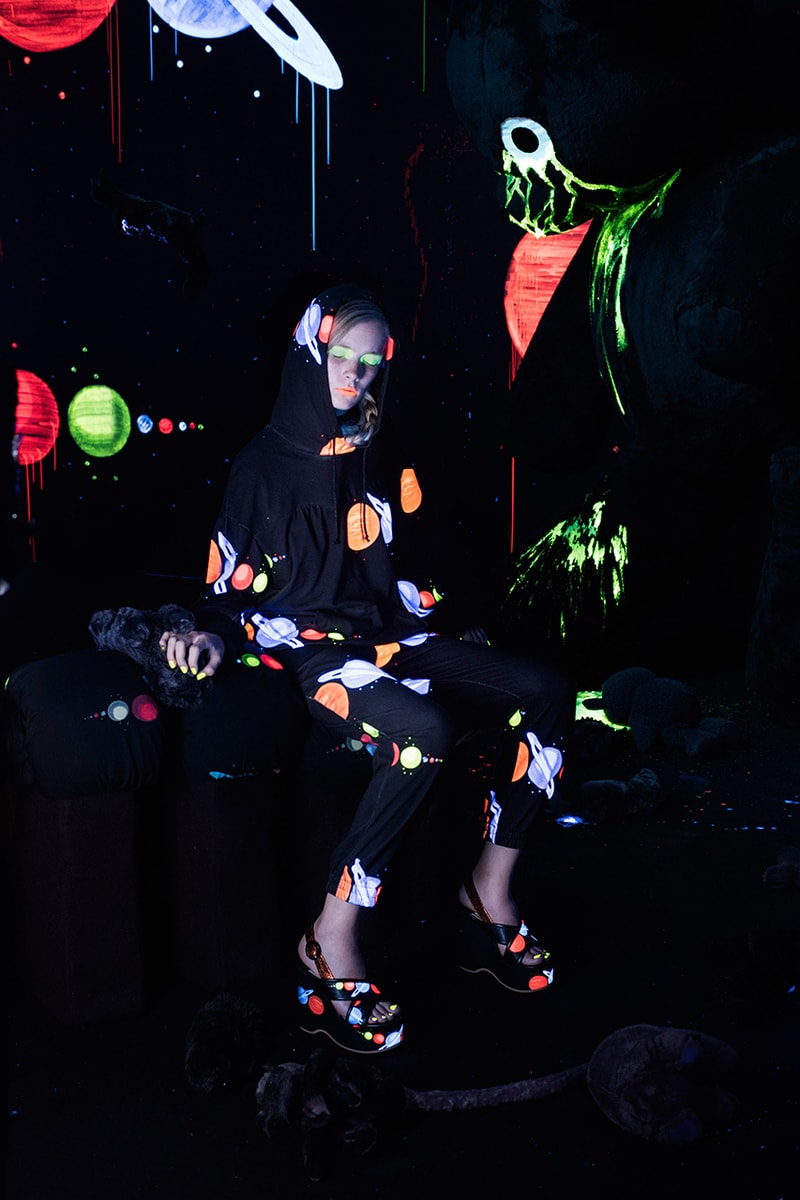 UNDERCOVER spring summer 2019 paris fashion week runway collection seventh sense lookbook creamy mami magical angel david bowie school girls sci fi womenswear jun takahashi