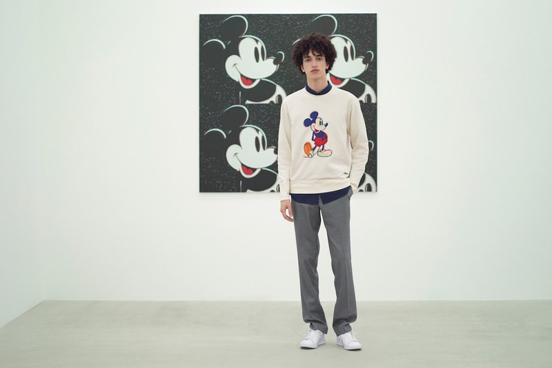 uniqlo ut andy warhol mickey mouse collaboration tee shirt men women kid print artwork 90 birthday anniversary disney painting september 20 2018 release date drop info buy sell