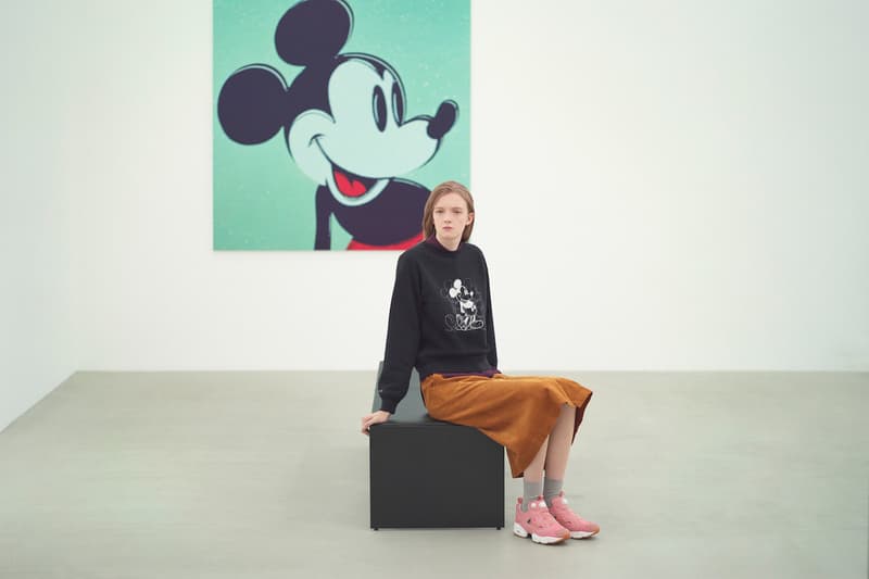 uniqlo ut andy warhol mickey mouse collaboration tee shirt men women kid print artwork 90 birthday anniversary disney painting september 20 2018 release date drop info buy sell