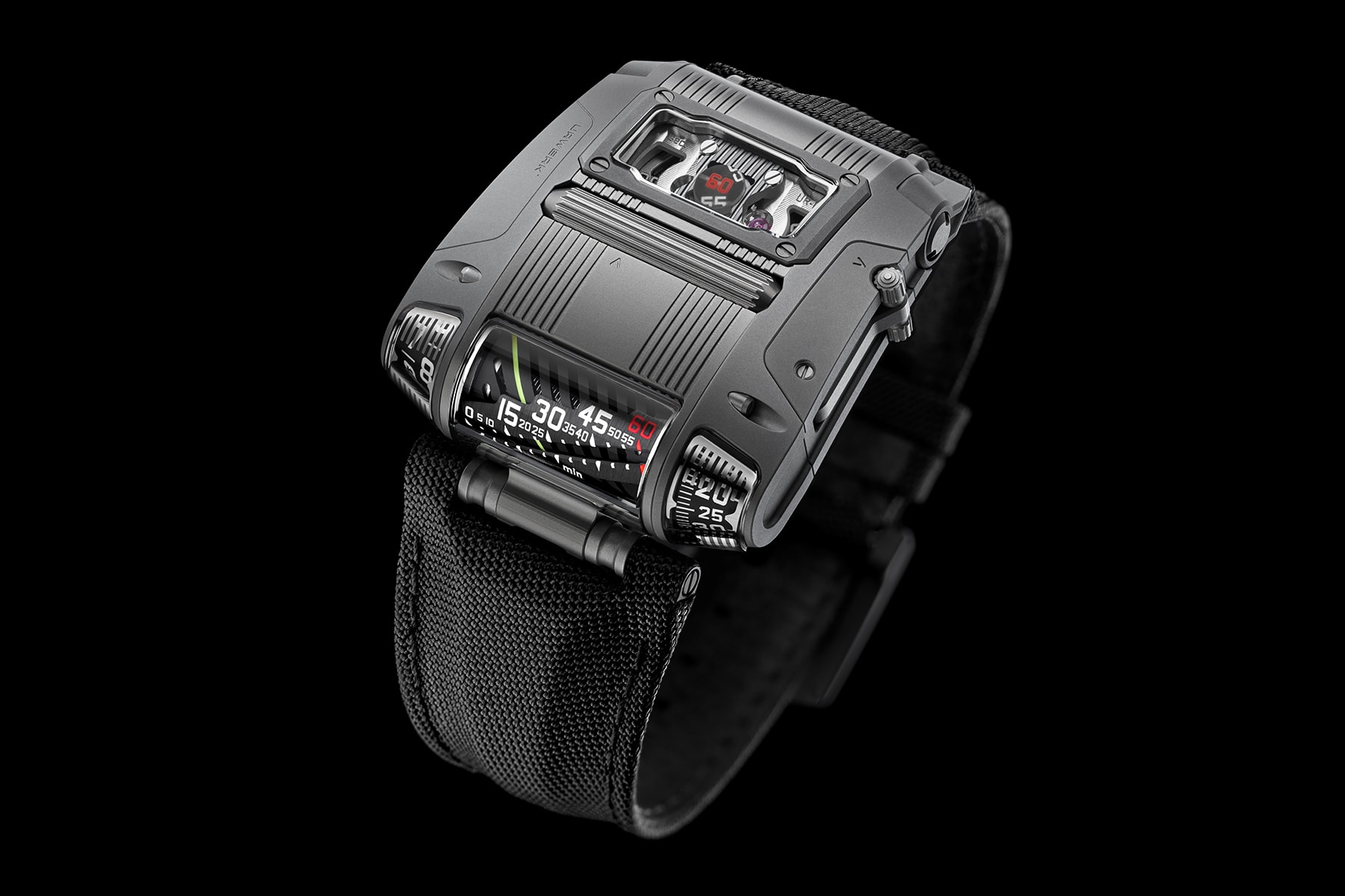 Urwerk UR-111C Timepiece  iron gunmetal watches