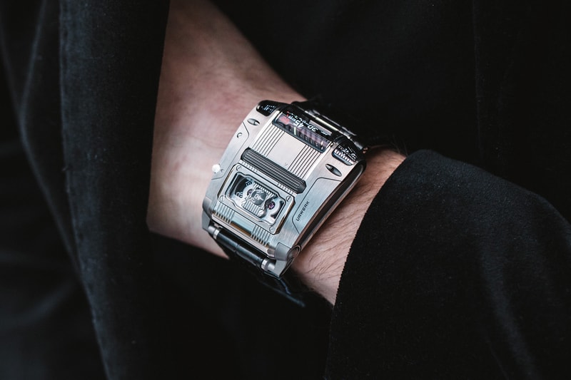 Urwerk UR-111C Timepiece  iron gunmetal watches
