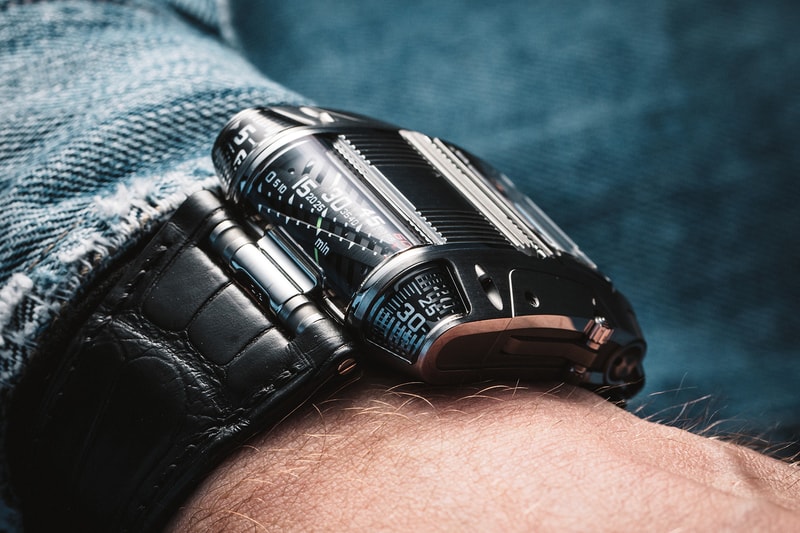 Urwerk UR-111C Timepiece  iron gunmetal watches