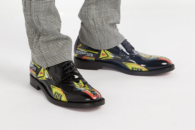 Vetements's Printed Derby Shoe Mixes Business With Pleasure