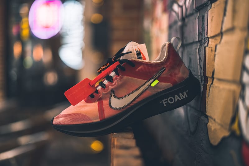 zoom fly x off white orange