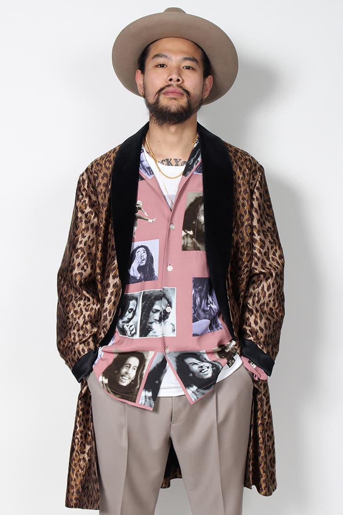 WACKO MARIA Fall Winter 2018 Collection Lookbook military leopard prints bob marley jackets sweaters pants