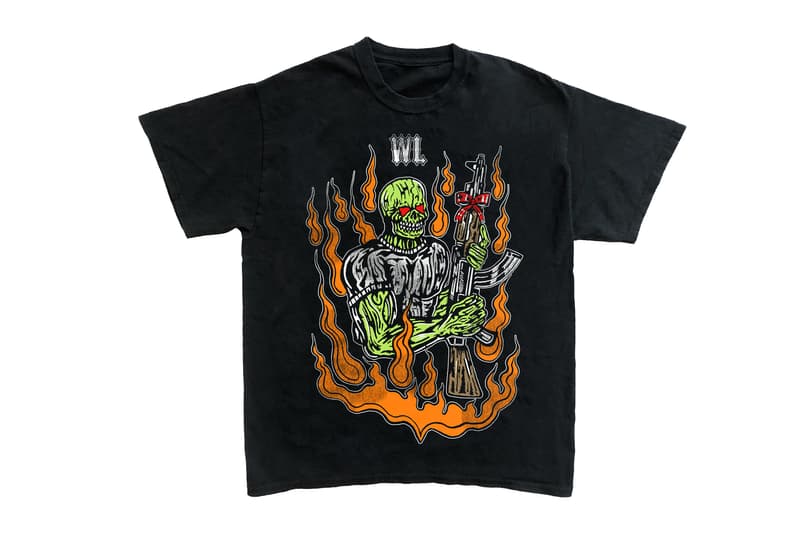Warren Lotas Old Chevys Never Die they just go faster Tee t shirtHell Camo camouflage Shorts green real fire skulls sticks trees wood forest