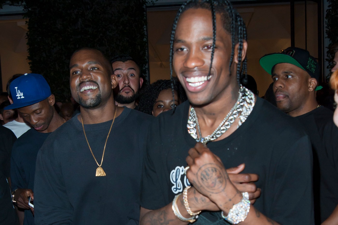 Watch Kanye West Perform with Travi$ Scott and Vic Mensa at Summer Ends