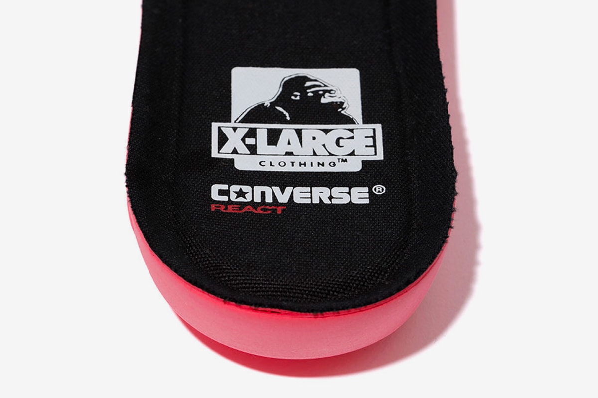 XLARGE Converse Chuck Taylor All Star Black collaborations release info sneakers