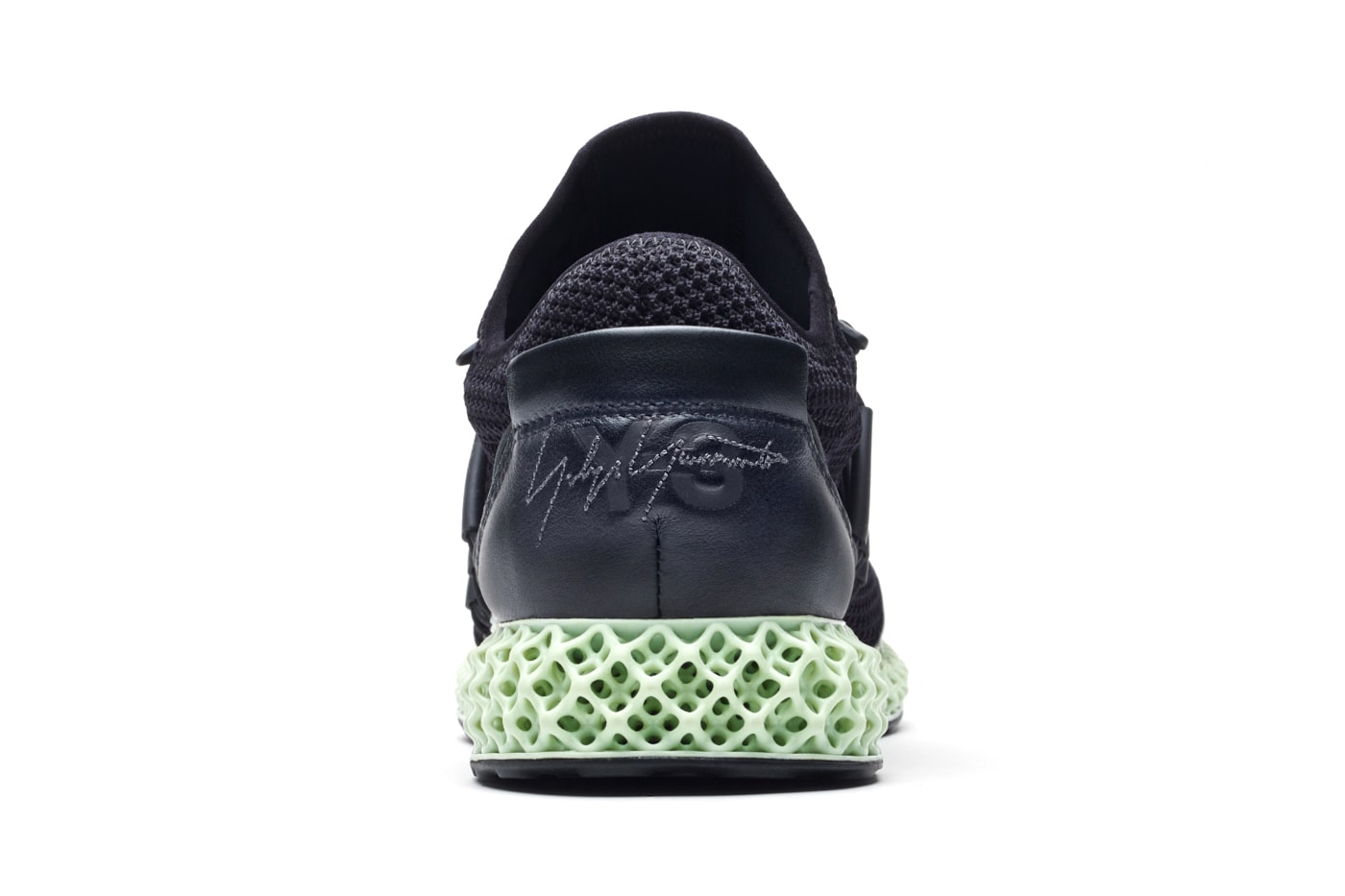 Y-3 RUNNER 4D adidas Futurecraft Yohji Yamamoto Sneaker Footwear Release Information Trainer Design Collaboration Black Green