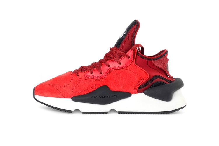Y-3 Drops the Kaiwa Runner in a Bold Red Color Scheme