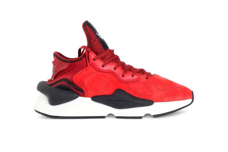 Y-3 Kaiwa Red release info sneakers yohji yamamoto