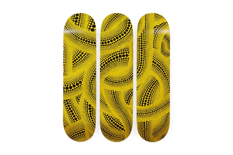 Yayoi Kusama x MoMA Design Store Skate Decks Now Available