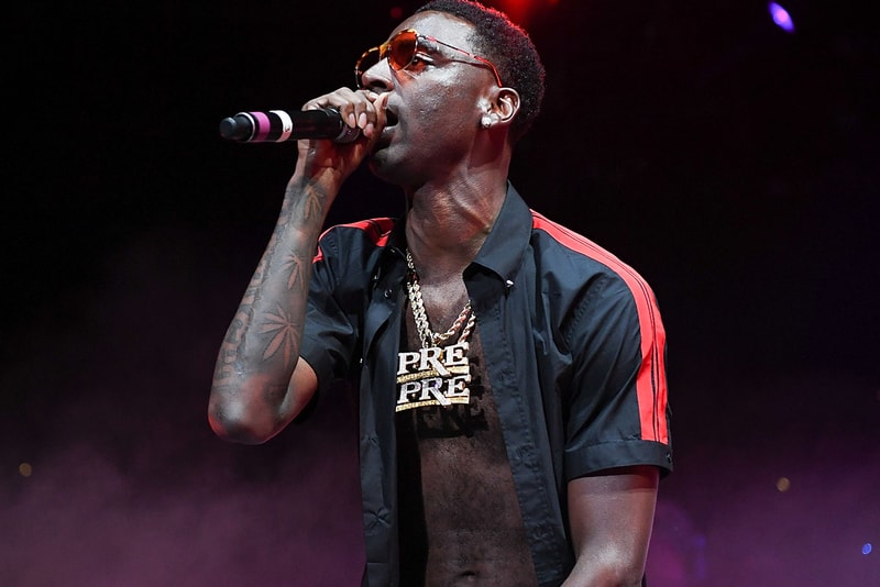 Young Dolph Shot shooting LA los angeles california Loews Hollywood hotel Yo Gotti Person of Interest suspect critical condition stage performance concert mic sunglasses