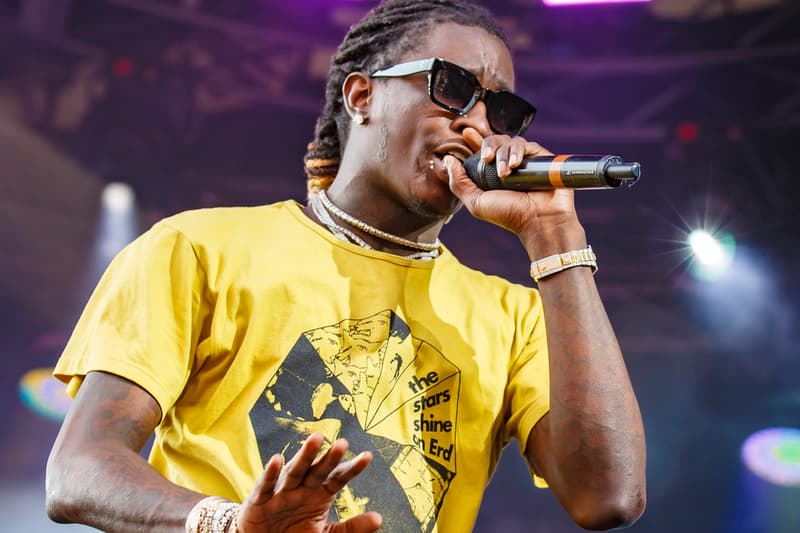 Young Thug Arrested Marijuana Possession Felony Drug Charge